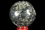 Polished Pyrite Sphere - Peru #97992-1